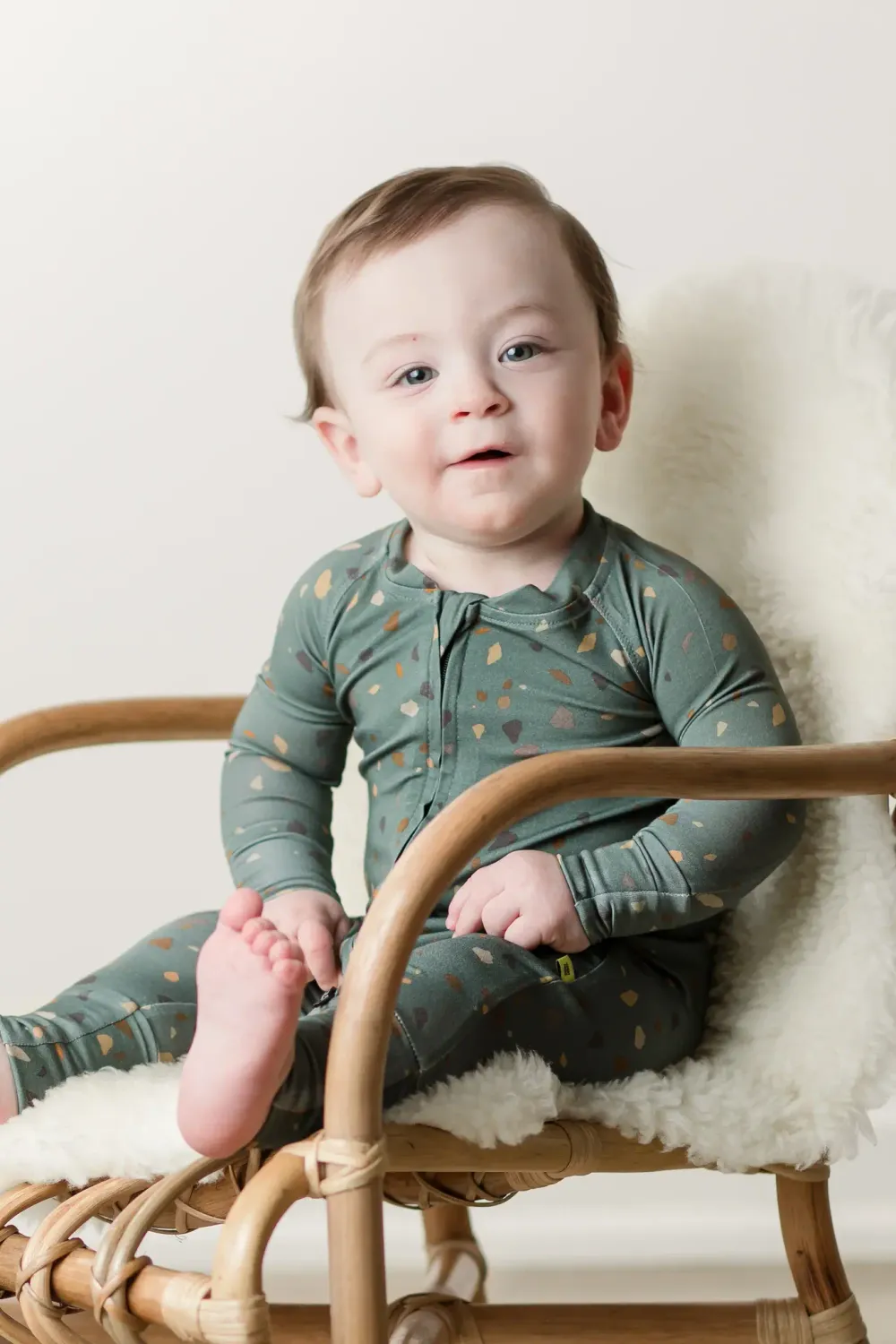 FA24 Zippy Sleepers, Color: Space, Size: 0-3M