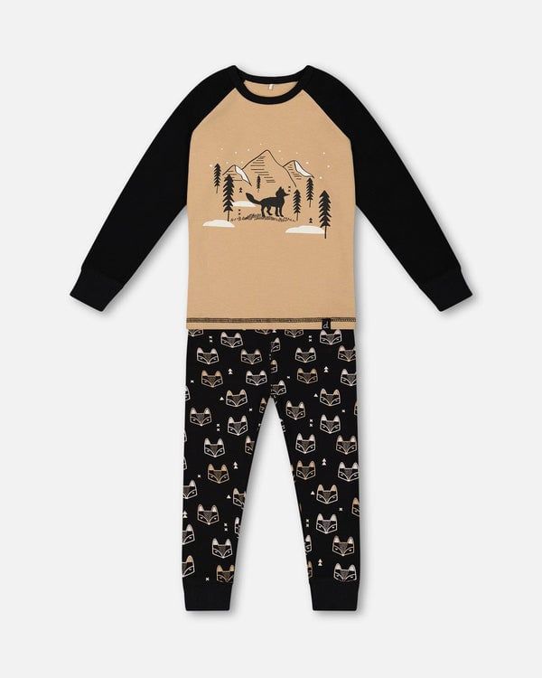 DPD FA24 2PC  PJ&#39;S , Color: Fox BLK, Size: 2