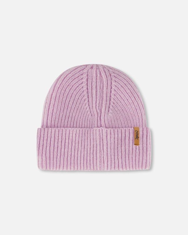 DPD FA24 Knit Hat , Color: Lilac, Size: 2/4Y