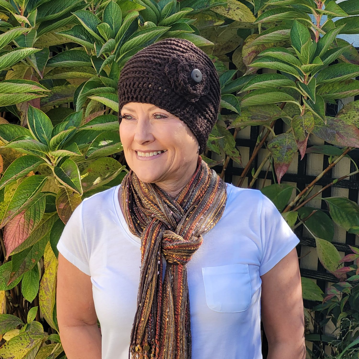 Ladies Beanie -  Brown