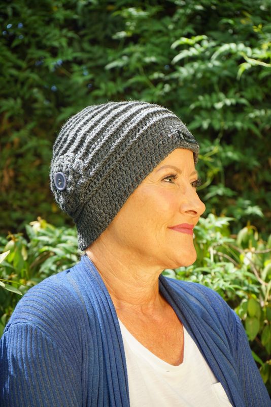 Ladies Beanie  - Charcoal