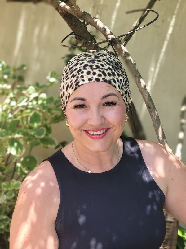 Sleep hat - animal print