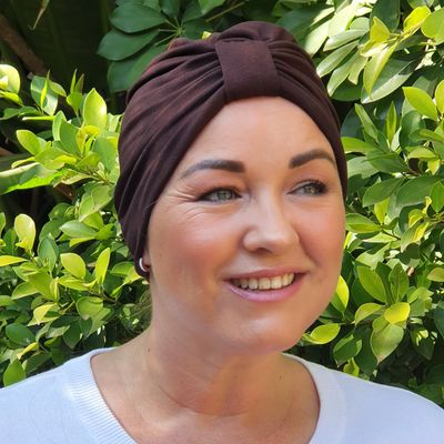K Lee Turban - Chocolate