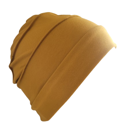 3 Tier Chemo Hat   - Ochre