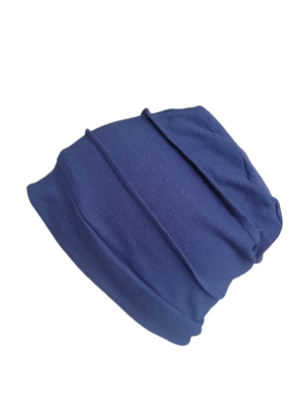 3 Tier Chemo hat -   Navy