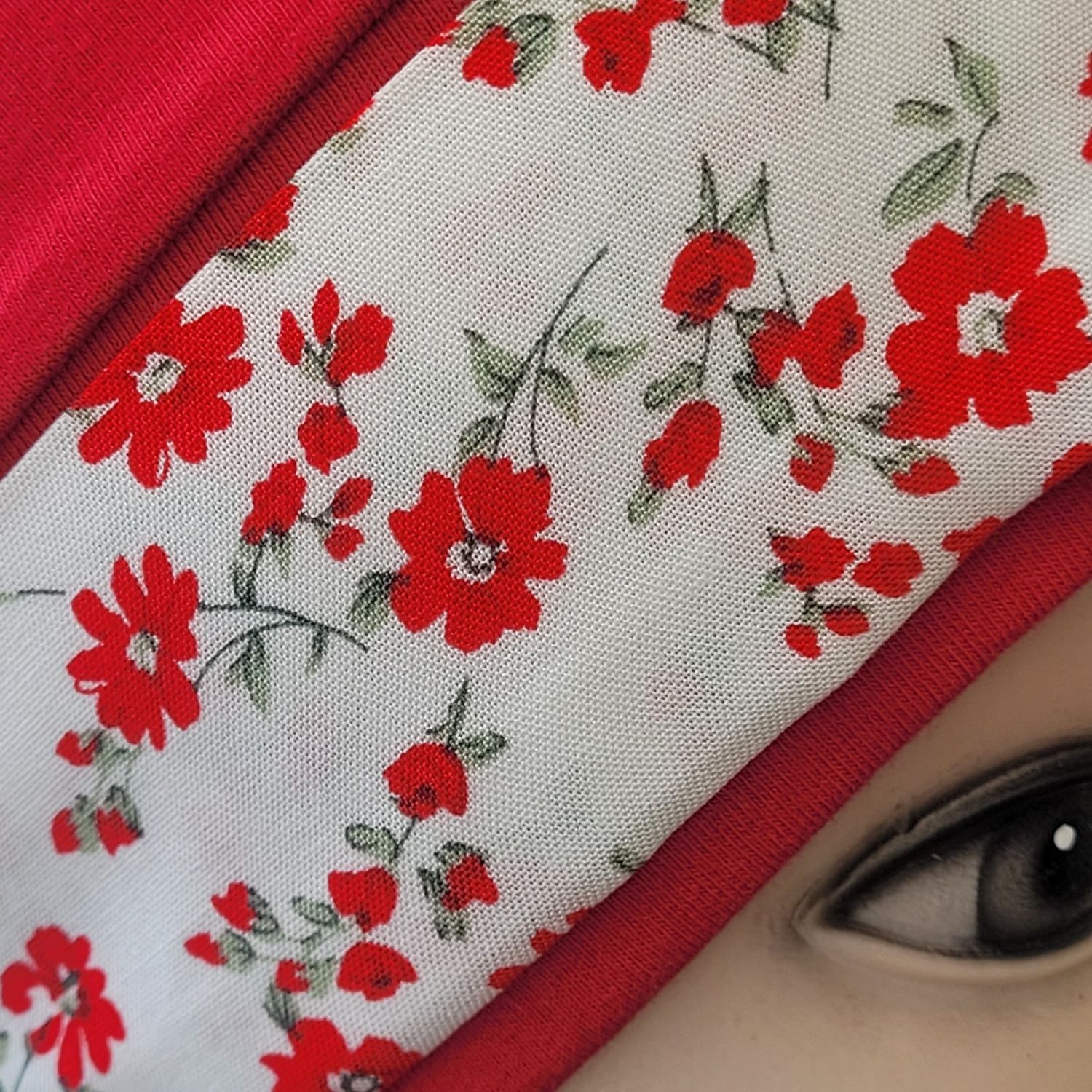 Carey Chemo Hat - Twin pack - 2 hats with 2 removable Ribbons