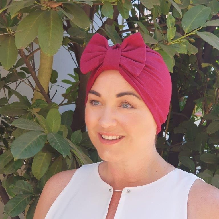 Dolly Turban - Burgendy