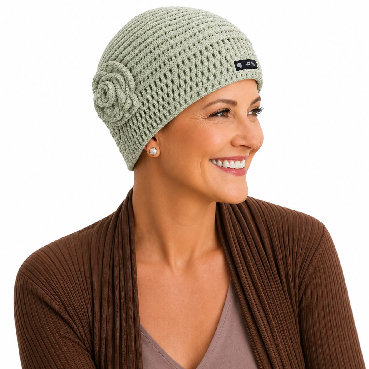 Ladies Beanie - Soft Sage