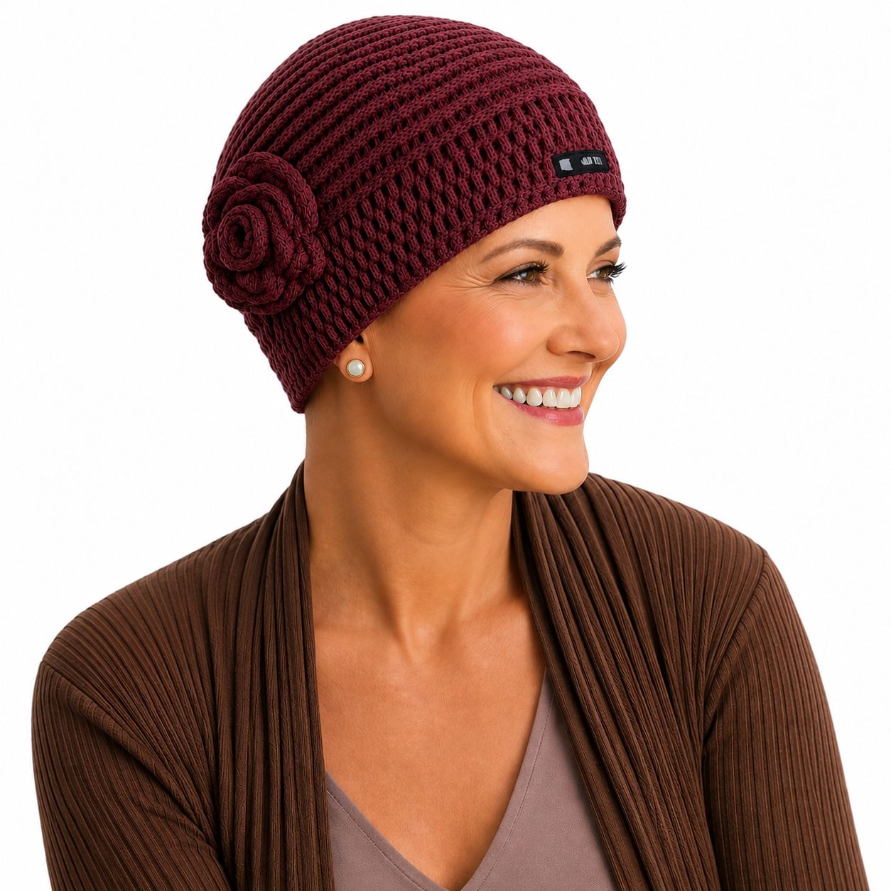 Ladies Beanie - Burgendy