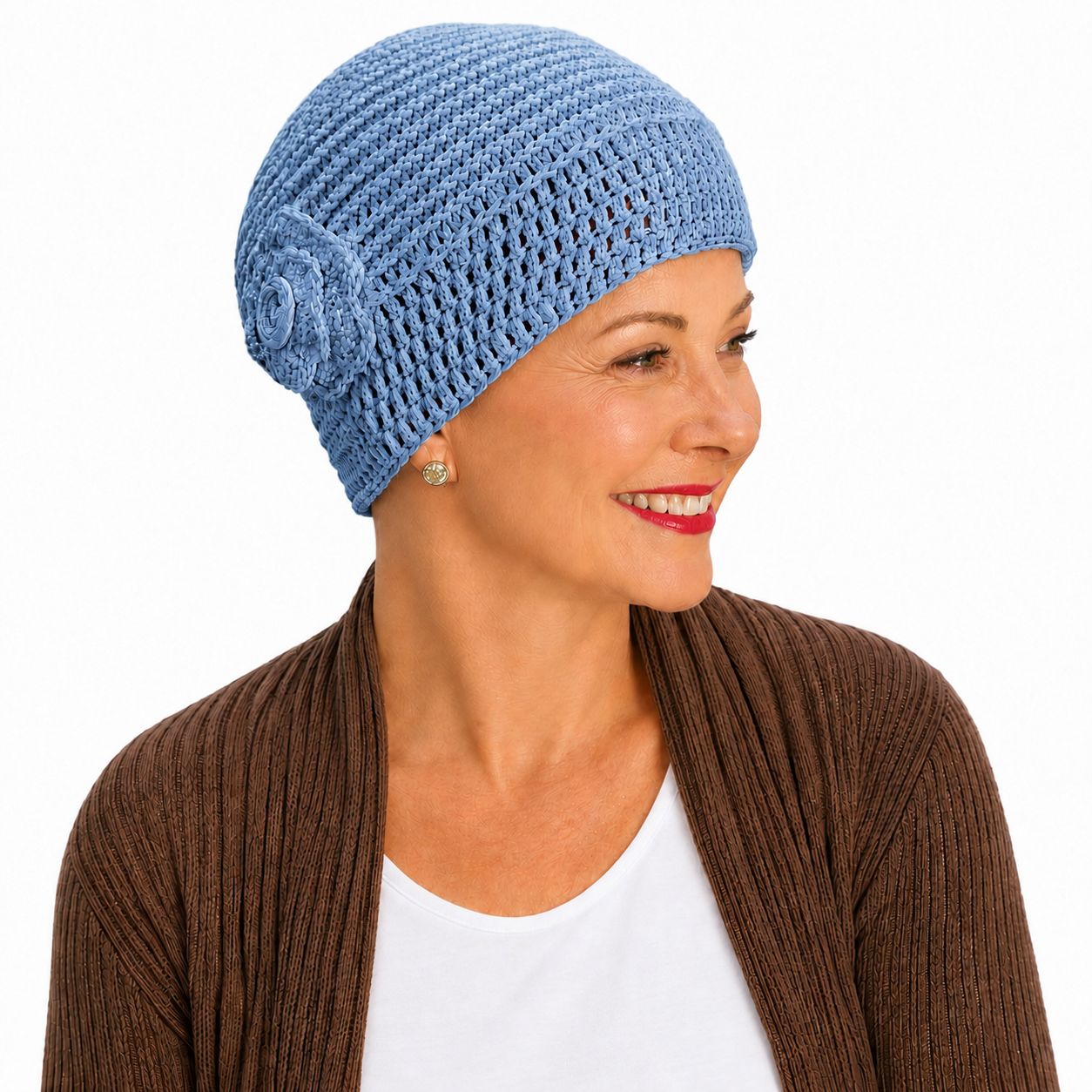 Ladies Beanie - Dusty blue