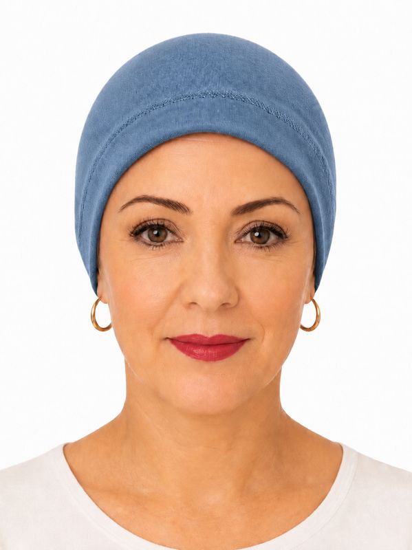 Sleep hat - Dusty Blue