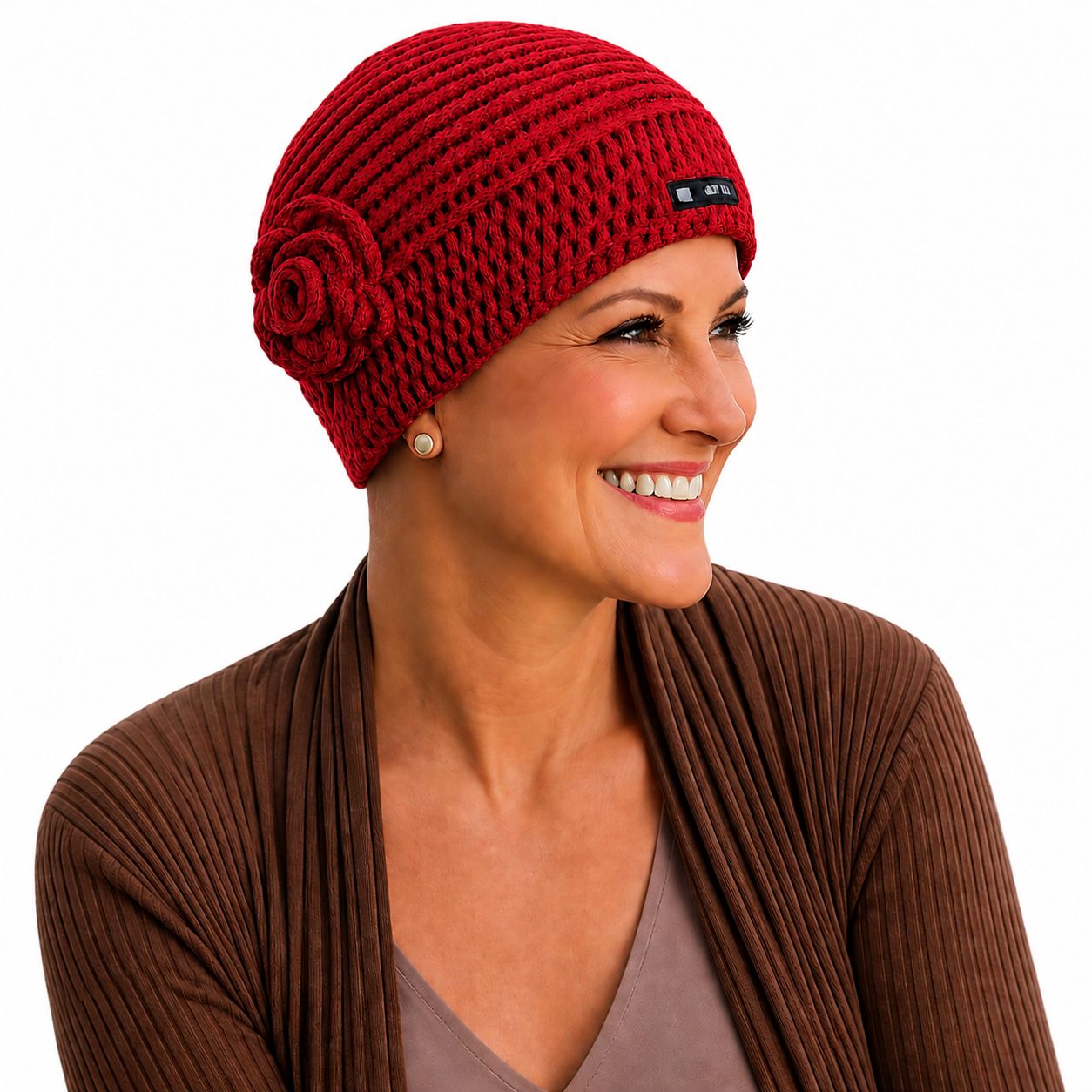 Ladies Beanie - Ruby Red