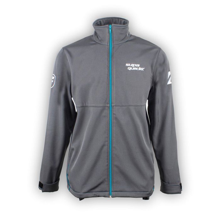 Ladies Charcoal Softshell Jacket