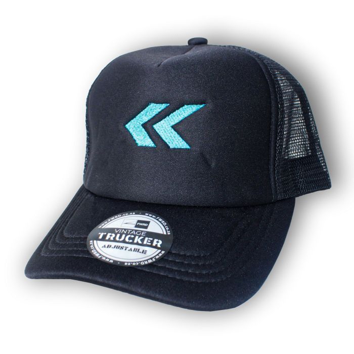 Black Trucker Cap
