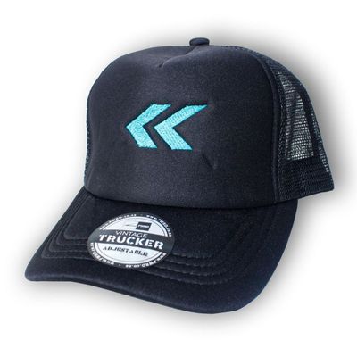 Black Trucker Cap