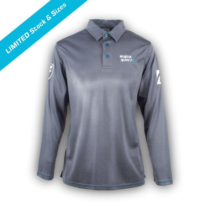 Summer - Ladies Charcoal Golf Shirt