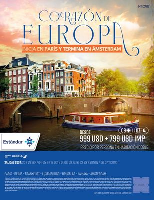 Paquete a Europa