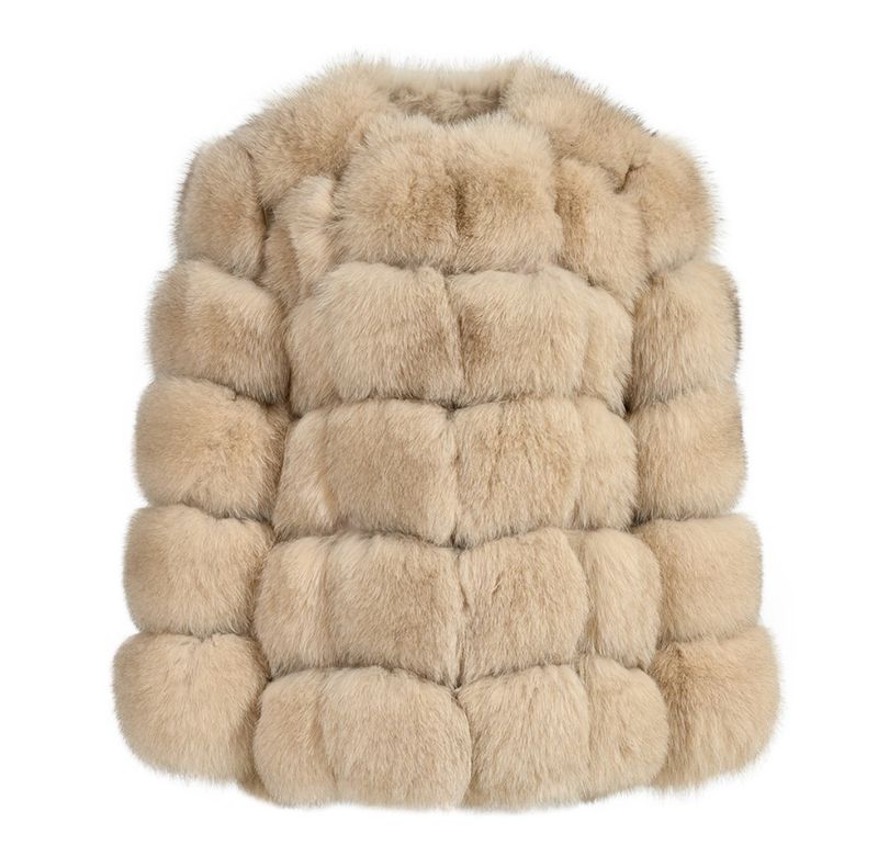 Zefira Fox Fur Coat 2 In 1