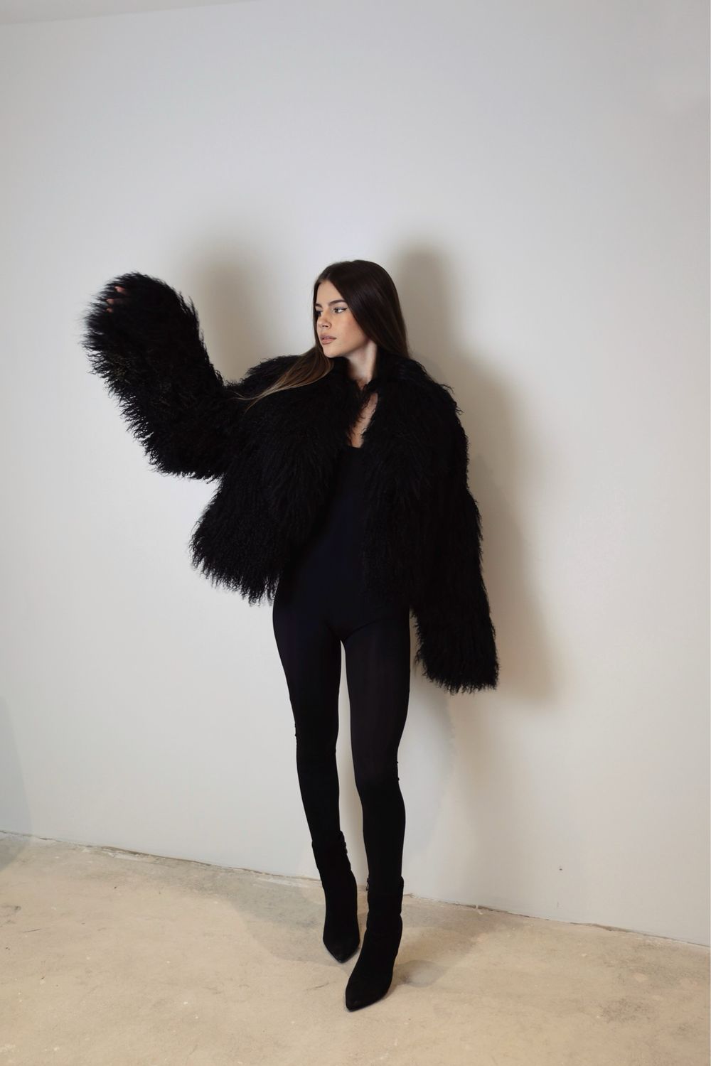 Serenity Mini Shearling Coat