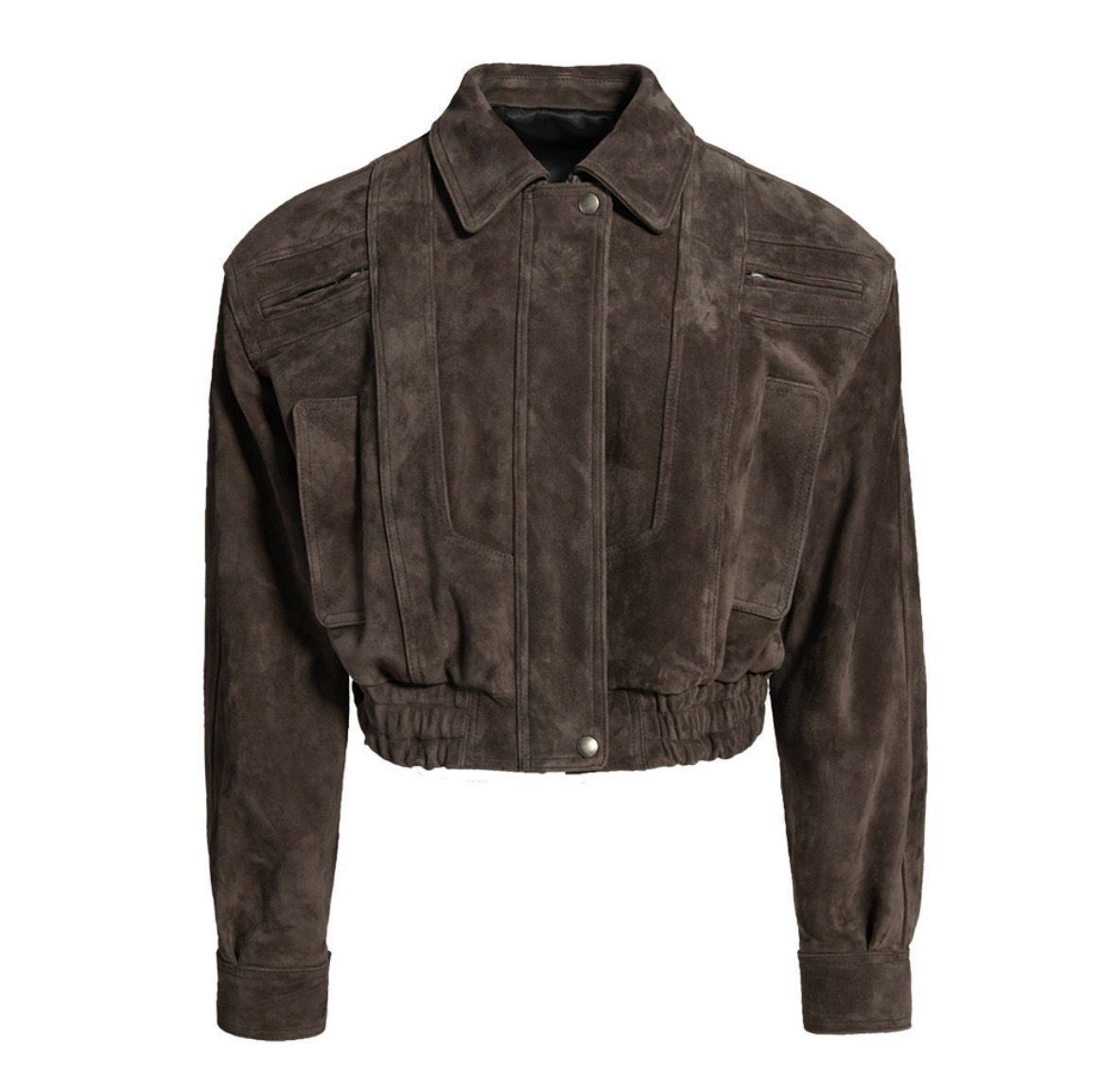 Saint Suede Leather Jacket