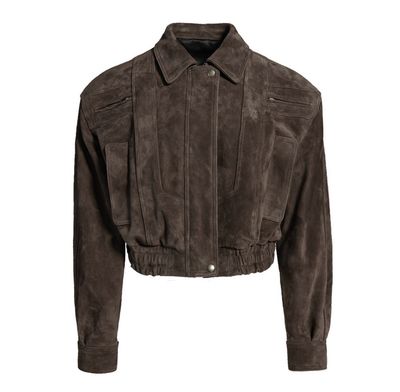 Saint Suede Leather Jacket