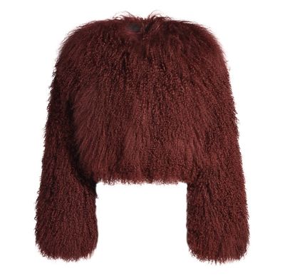 Aura Mini Shearling Coat