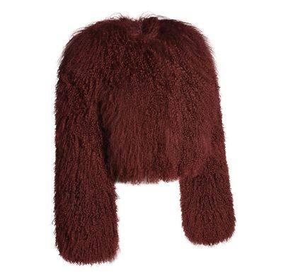 Aura Mini Shearling Coat