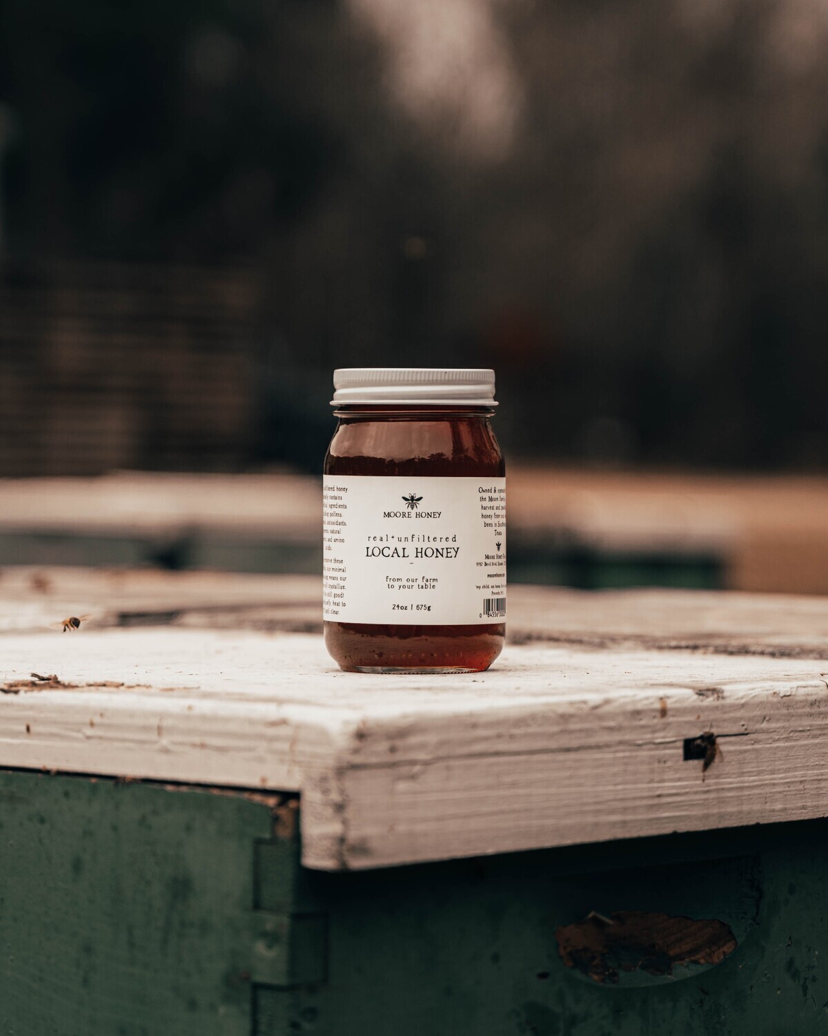Local Wildflower Honey Pint Jar