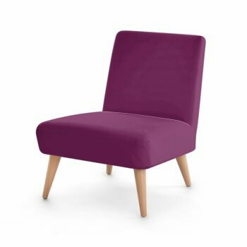 OCCASIONAL CHAIR DARK PURPLE