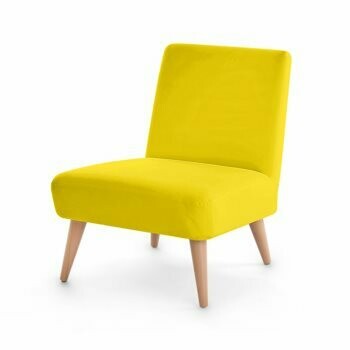 Occasional Chair Solid Yellow
