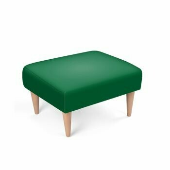 Footstool Forest Green