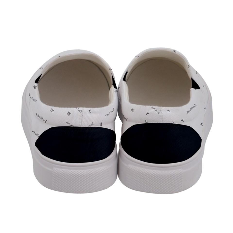 Women’s Canvas KhuKhuZ Logo Slip Ons