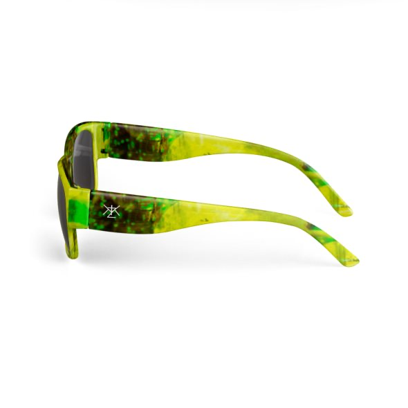 Sunglasses Lime Punch Watercolour Print Design