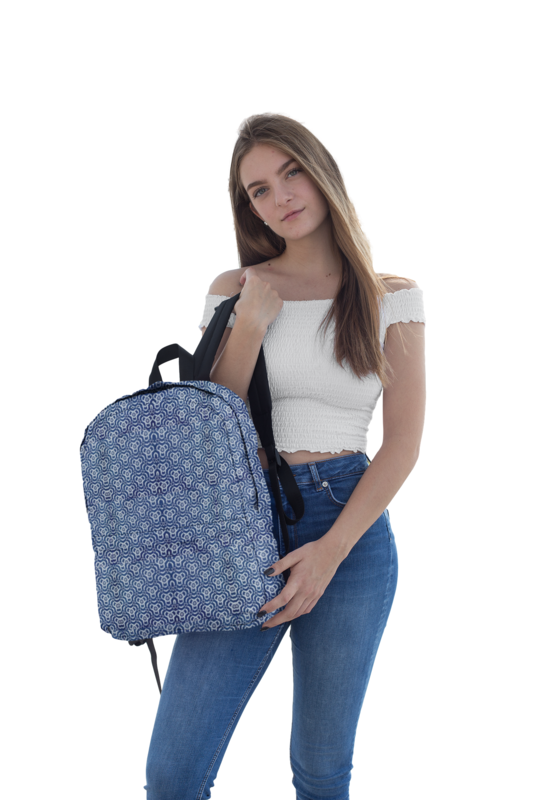 BOTSWANA AFRICAN PRINT BACKPACK