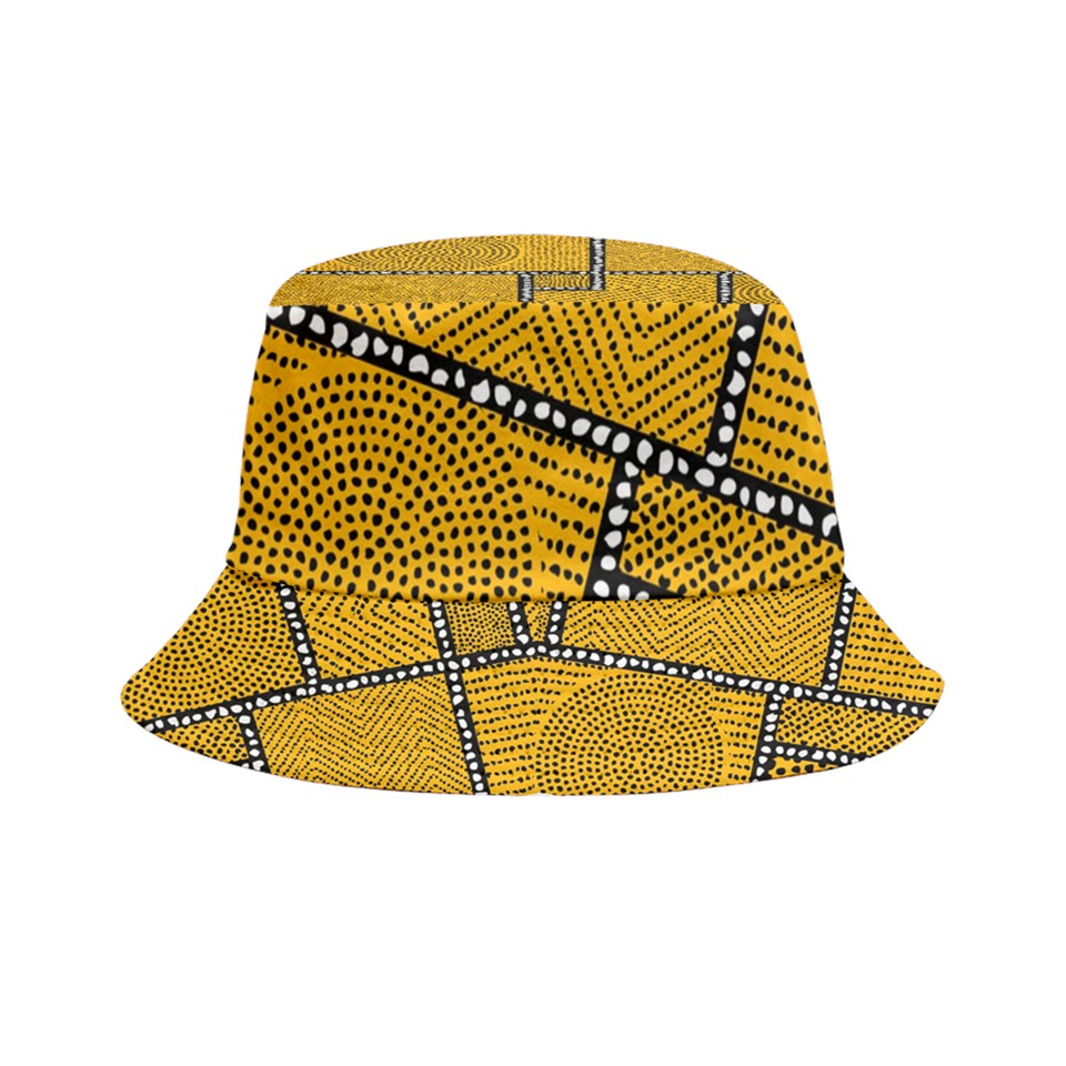 Afro Print 3 Bucket Hat