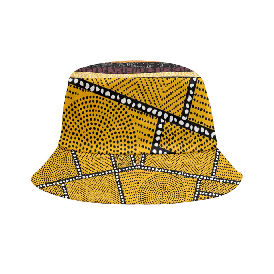 Afro Print 4 Bucket Hat