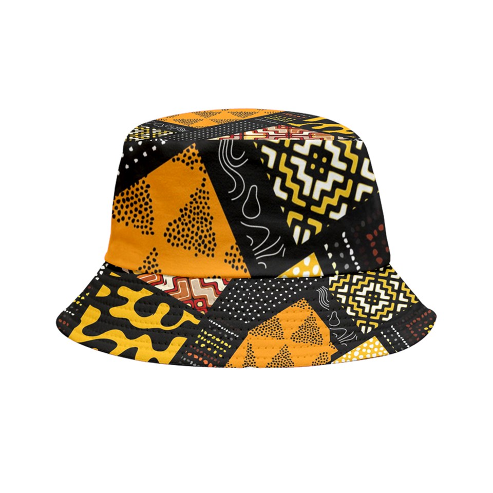 Afro Print 7 Bucket Hat