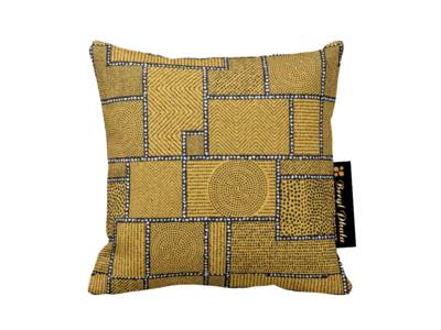 Afro Patchwork Print Design 3 Throw Cushion