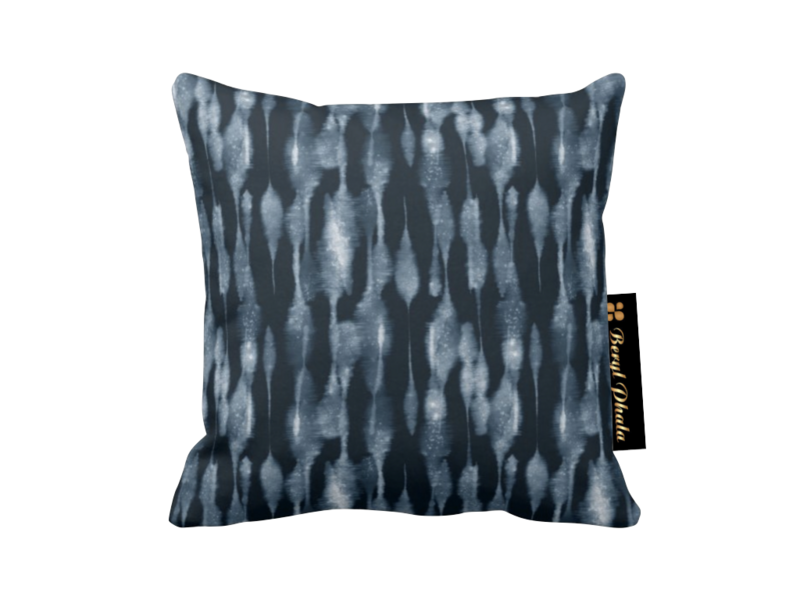 Tie Dye Print Design Throw Cushion 4
