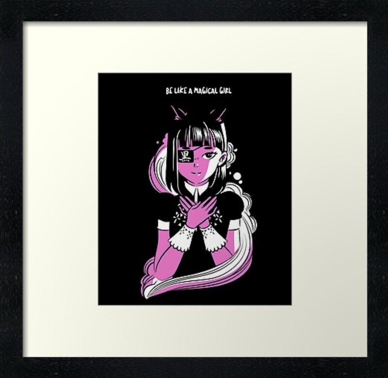 Magical Girl Wall Frame