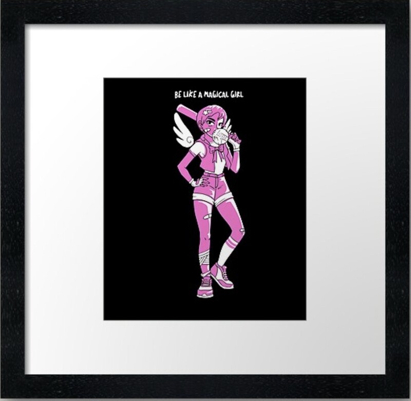 Magical girl 2 Wall Frame