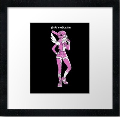 Magical girl 2 Wall Frame