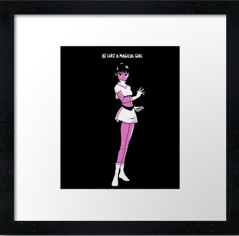 Magical girl 3 Wall Frame