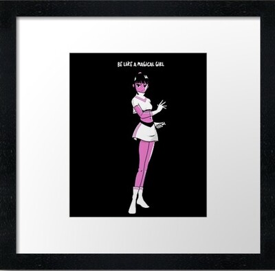 Magical girl 3 Wall Frame