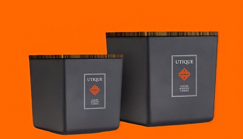 UTIQUE AMBRE ROYAL SCENTED CANDLES