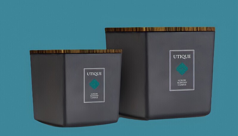UTIQUE MALACHITE SCENTED CANDLES