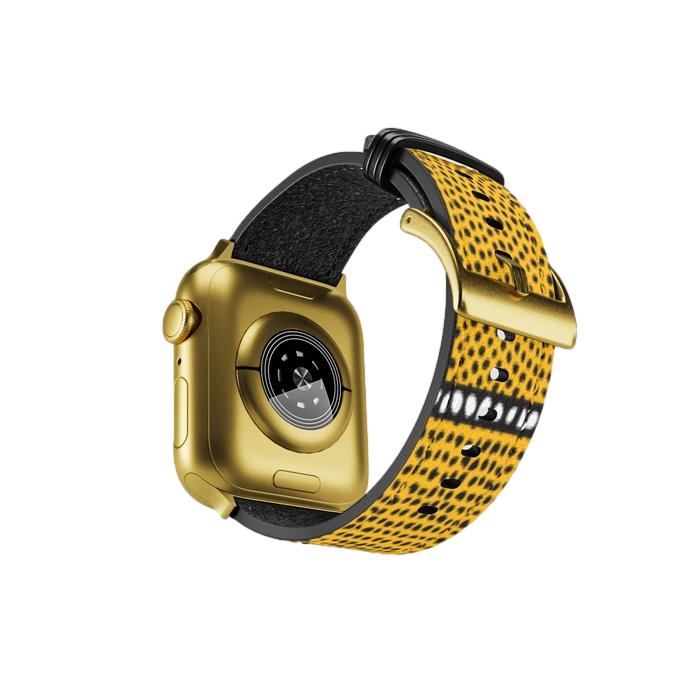 Afro Patchwork Print Design 3 Apple Watch Wristband