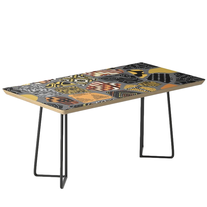 AFRO PATCHWORK PRINT DESIGN 1 COFFEE TABLE