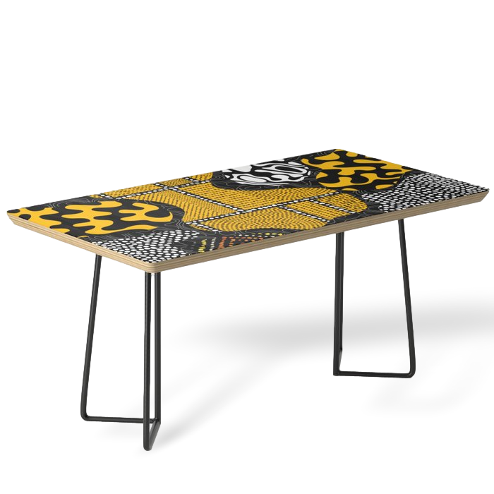 AFRO PATCHWORK PRINT DESIGN 7 COFFEE TABLE