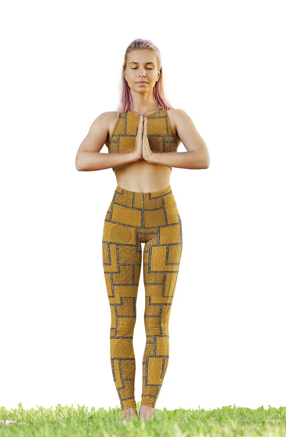 Afro Print 3 Leggings